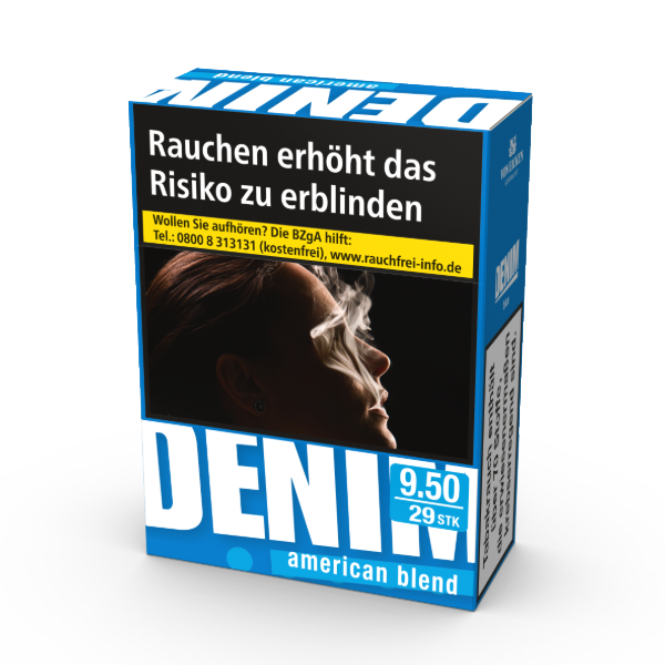 Denim Blue 2Xl 8 x 29 Zigaretten